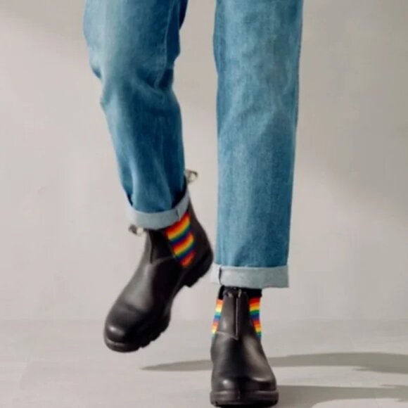 NEW Blundstone Rainbow Chelsea Boots Leather  Factory 2nds - Picture 3 of 10